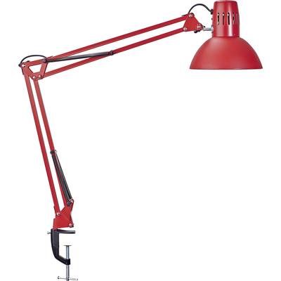 Maul MAULstudy 8230525 Clip lamp  E-27   Red