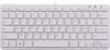 R-GO Tools Compact (RGOECAYW) Corded Keyboard French, AZERTY White Ergonomic