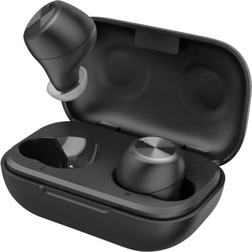 Thomson WEAR7701 In-ear headphones Bluetooth® (1075101) Black Headset, Touch control, Water-resistant-2