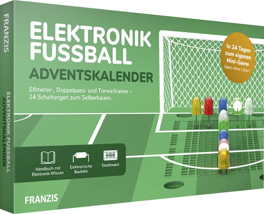Franzis Verlag Electronic Soccer Advent Calendar Electronics, Assembly