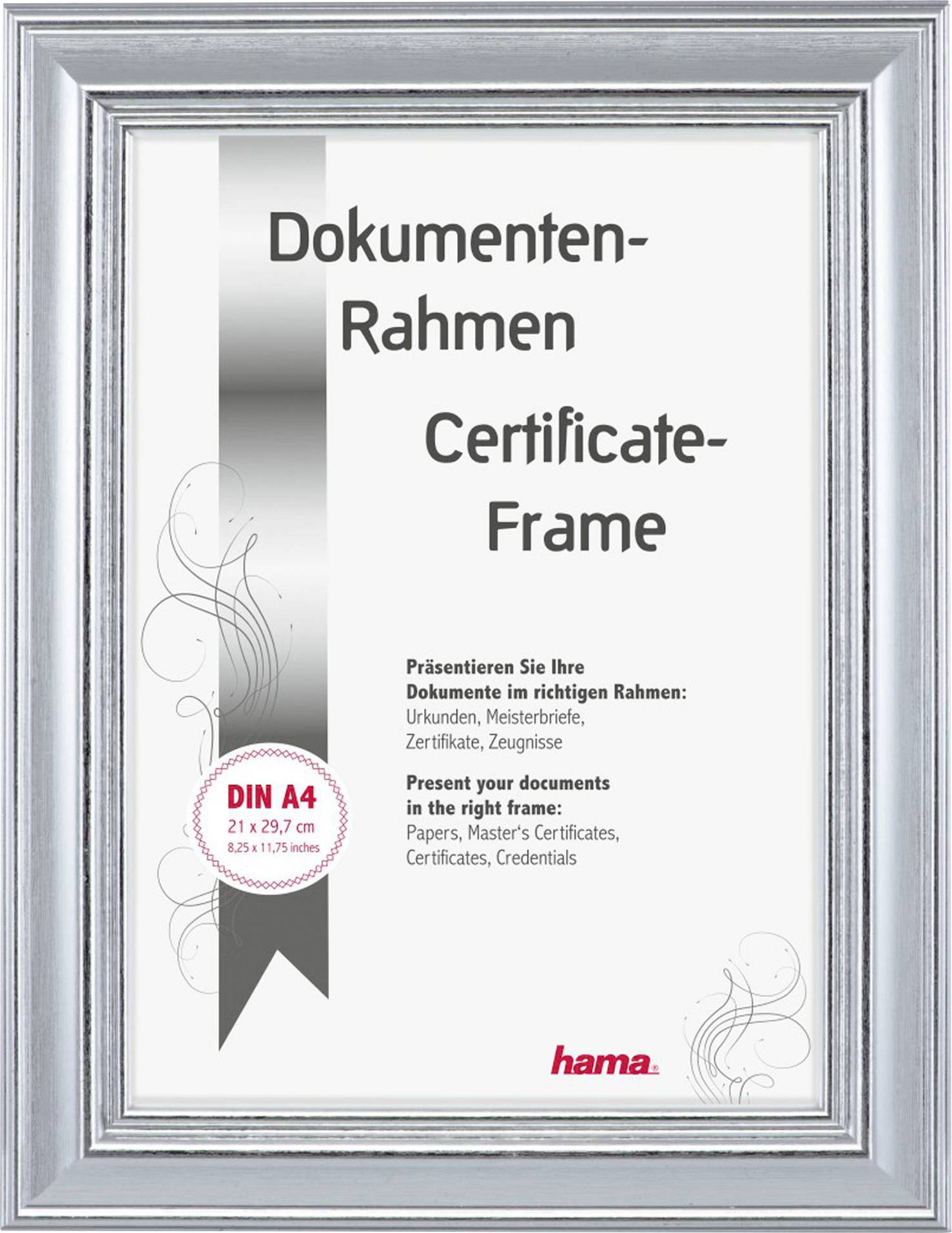 Hama 175811 Picture Frame Paper Size 20 X 15 Cm Silver Conrad