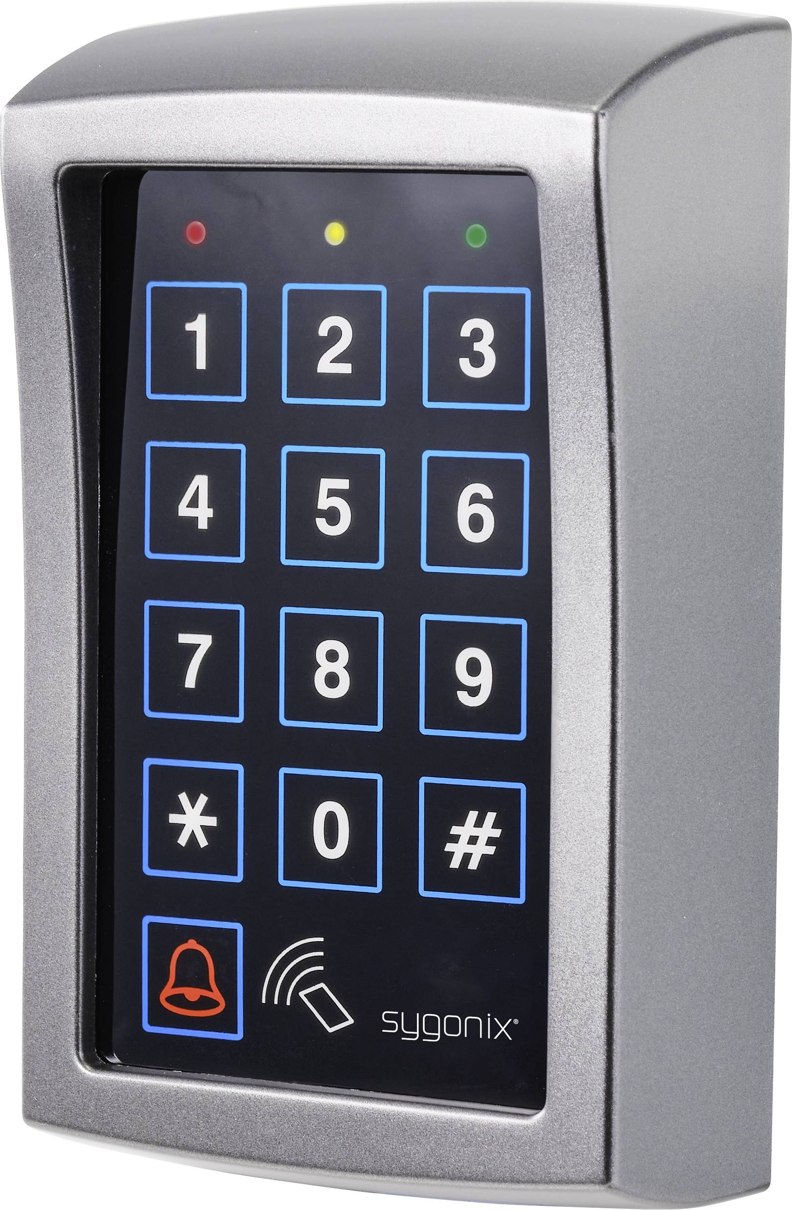 Sygonix SY-4730012 Code lock Surface-mount 12 V DC IP55