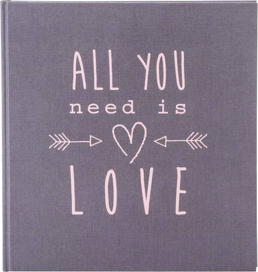 Goldbuch 27 085 Photo album (W x H) 30 cm x 31 cm Grey 60 Sides