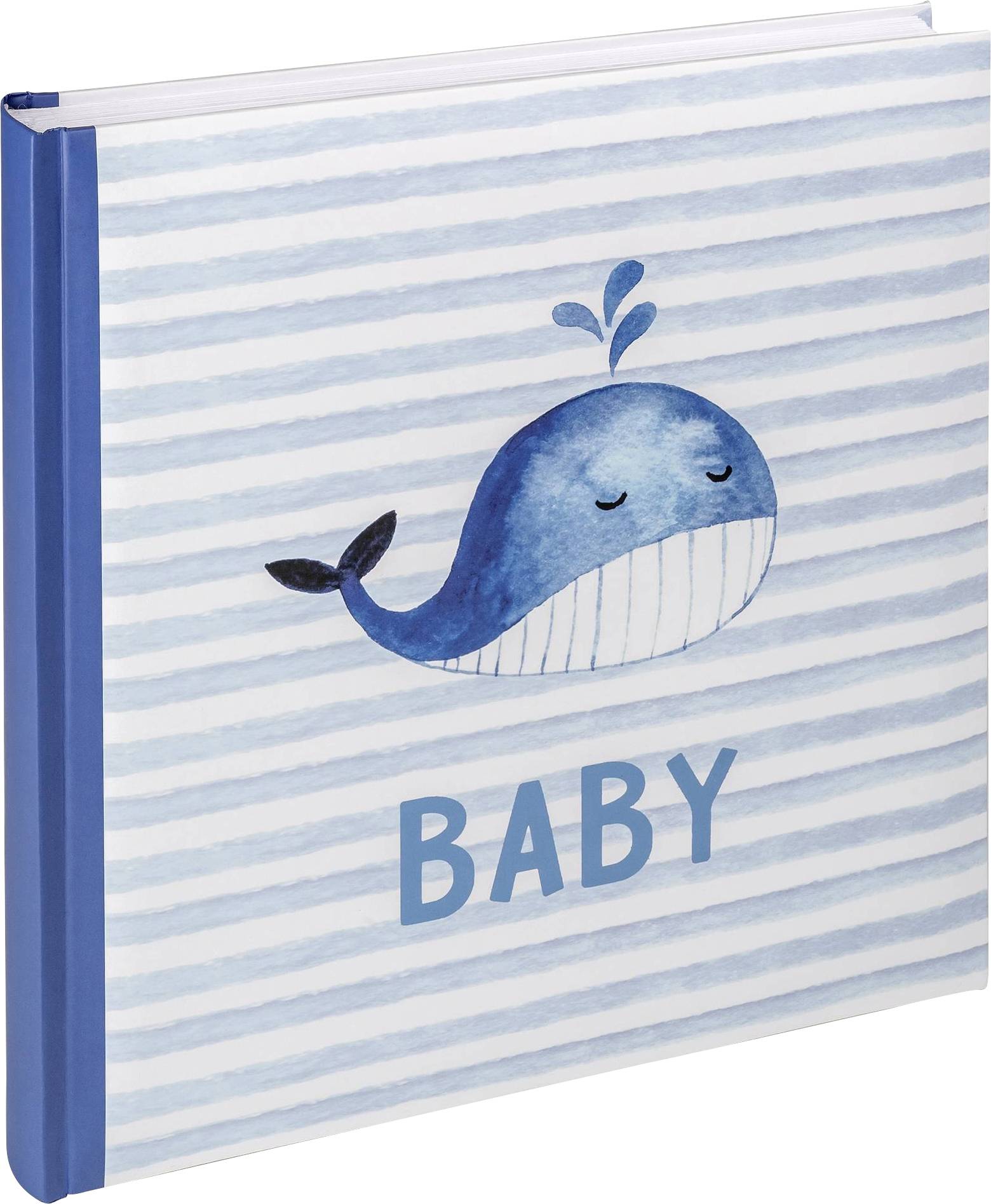 walther+ design Baby Sam UK-183-L Photo album (W x H) 28 cm x 30.5 cm Blue 50 Sides