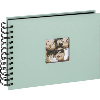 walther+ design  SA-109-A Spiral-bound album (W x H) 23 cm x 17 cm Green 40 Sides