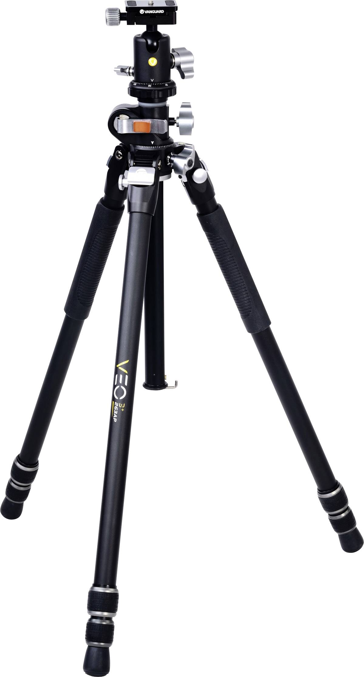 Vanguard VEO3+263AB Tripod Working height=1470 - 1725 cm Grey, Black-0