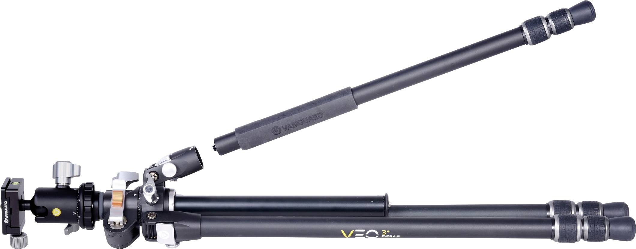 Vanguard VEO3+263AB Tripod Working height=1470 - 1725 cm Grey, Black-4