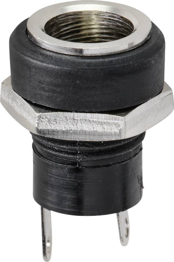 TRU COMPONENTS TC-9465736 Low power connector Socket, vertical vertical Number of pins: 2 1 pc(s)