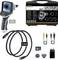 Endoscope camera with screen, flexible 1.5m cable, accessories and storage case, ideal for inspecting hard-to-reach areas.