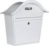 Burg Wächter HOLIDAY 5842 W Letterbox Steel plate White Key