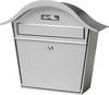 Burg Wächter HOLIDAY 5842 SI Letterbox Steel plate Silver Key