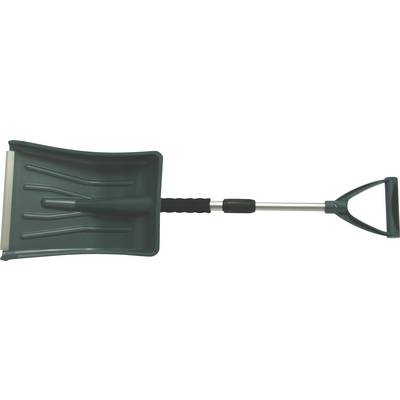 Furthermore, steel ice scraper with black handle and adjustable grip, suitable for removing ice and snow from vehicles.