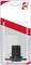 A black fitting with threading, in a transparent plastic packaging. A red and white IWH logo in the top right corner.