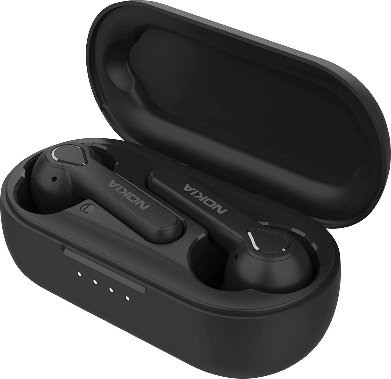Nokia Lite Earbuds BH-205 In-ear headphones Bluetooth® (1075101) Charcoal Water-resistant-0