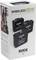Packaging of the RØDE Wireless GO II microphone system, showing two black wireless microphones and a receiver.