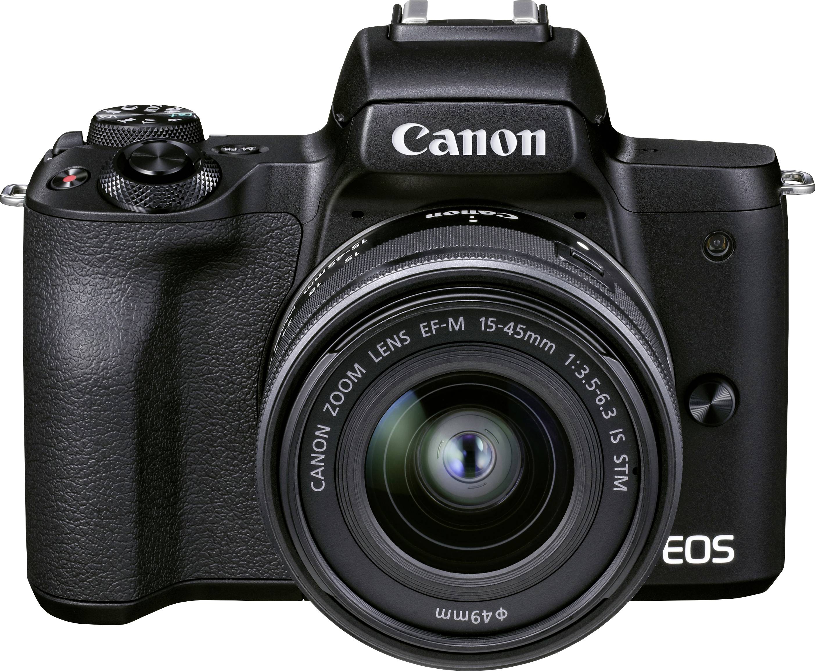 Canon EOS M50 Mark II EF-M 15-45 STM Kit System camera EF-M 15-45 mm IS ...