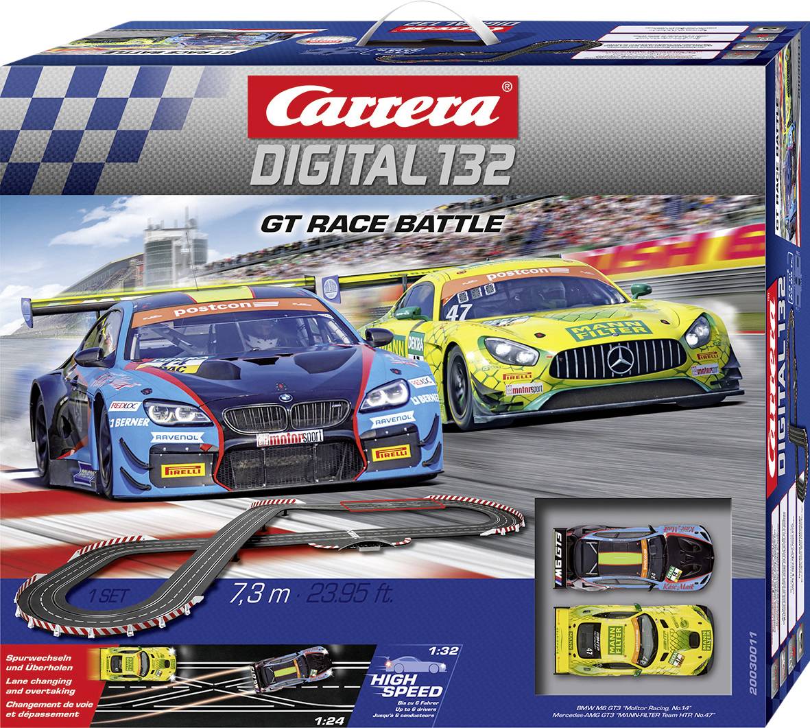 Carrera 20030011 DIGITAL 132 GT Race Battle Starter kit 