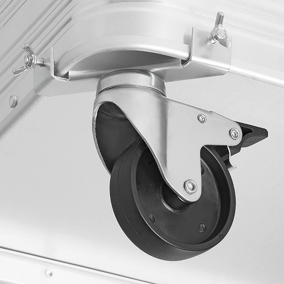 Robust 19805 Caster set Aluminium-2