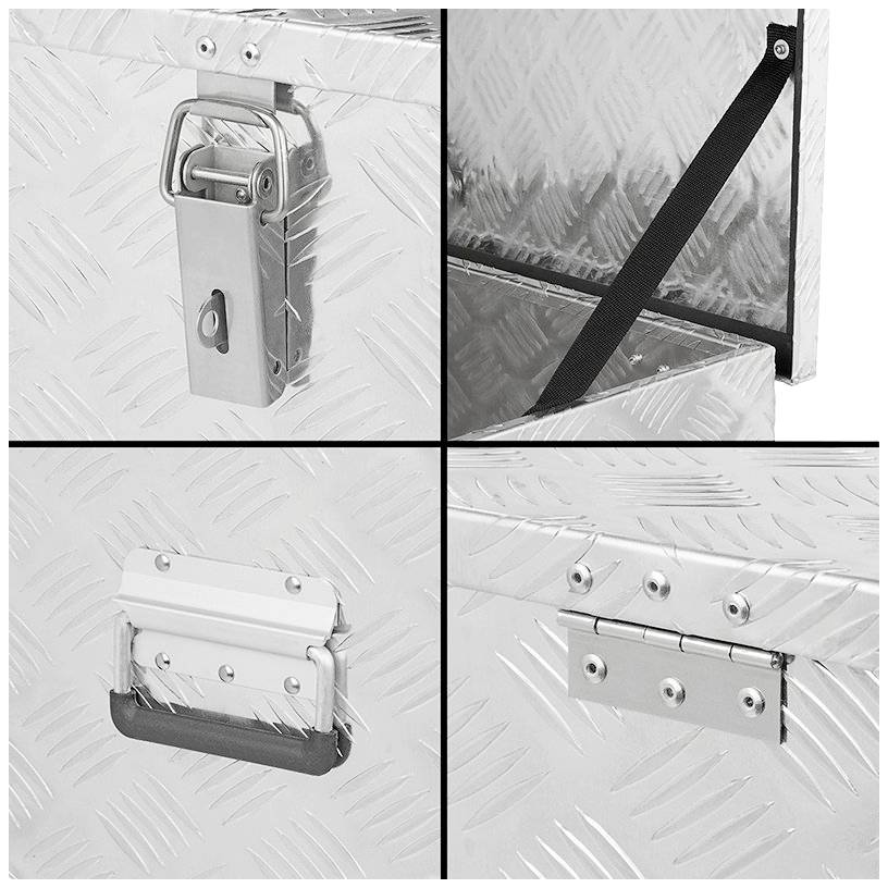 Robust 19826 Transport box Aluminium (L x W x H) 69 x 79 x 56 cm-2