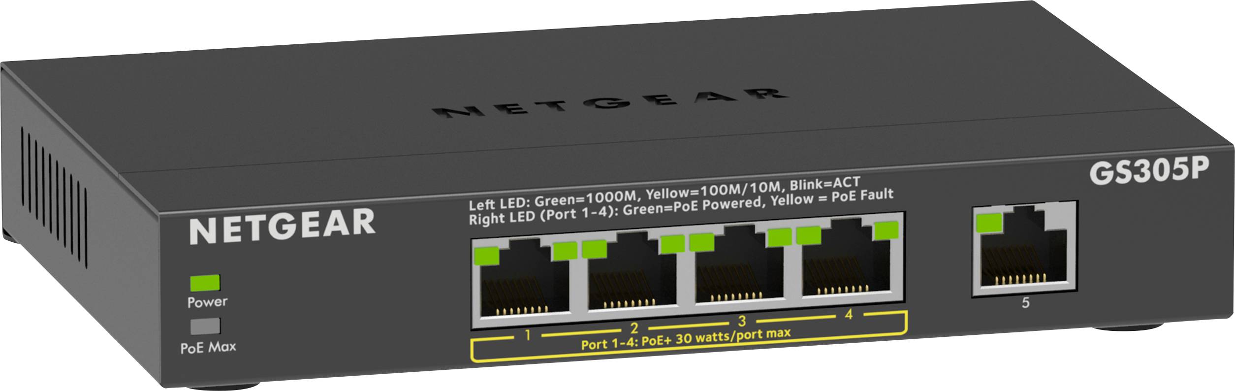 NETGEAR GS305P Network switch