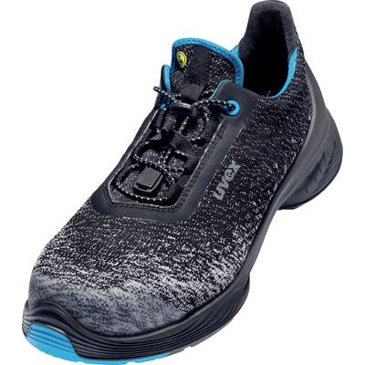 uvex 6834 PU/TPU 6834245  Safety shoes S1P Shoe size (EU): 45 Black, Blue 1 Pair