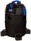 Black and blue wet/dry vacuum cleaner, model T.I.P. TS 1650 E, on wheels. Suitable for construction site and household cleaning.