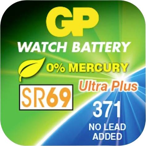 GP Button cell SR69, SR921 1.55 V 1 pc(s) Silver oxide 371F / SF69-1
