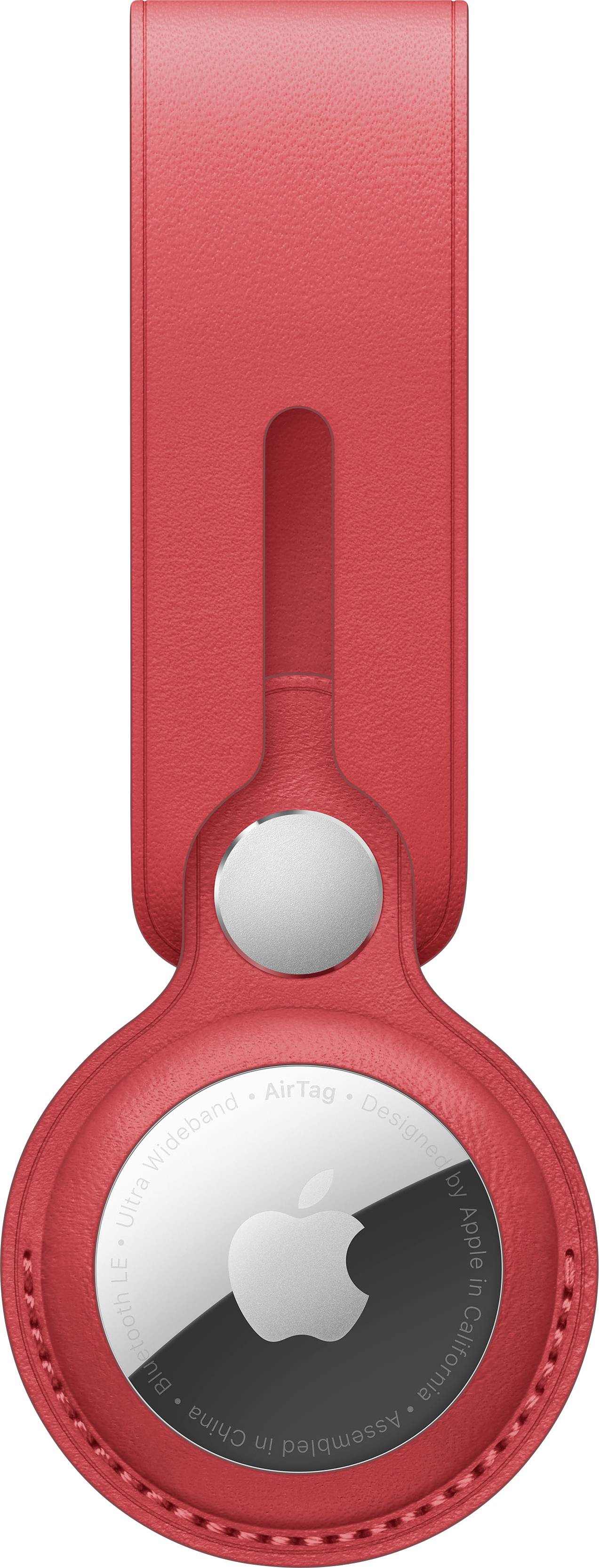 Apple AirTag keyring Leather (PRODUCT) RED™