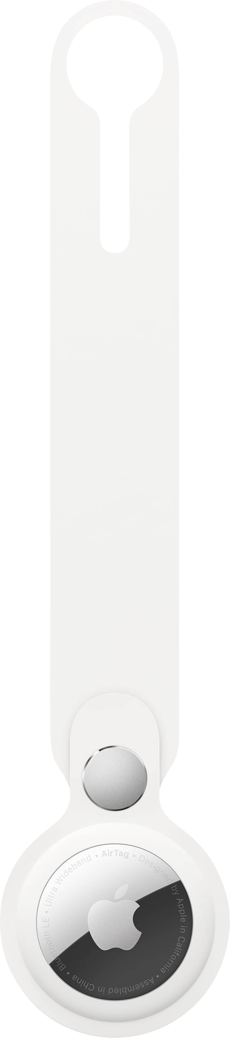 Apple AirTag keyring Polyurethane White-2