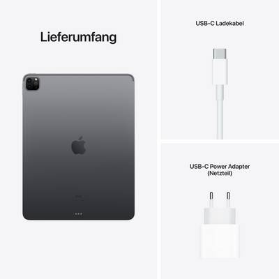 Apple iPad Pro 12.9 (5th Gen, 2021) WiFi 128 GB Spaceship grey 32.8 cm (12.9 inch) 2732 x 2048 Pixel-6