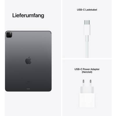 Apple iPad Pro 12.9 (5th Gen, 2021) WiFi + Cellular 256 GB Spaceship grey 32.8 cm (12.9 inch) 2732 x 2048 Pixel-10