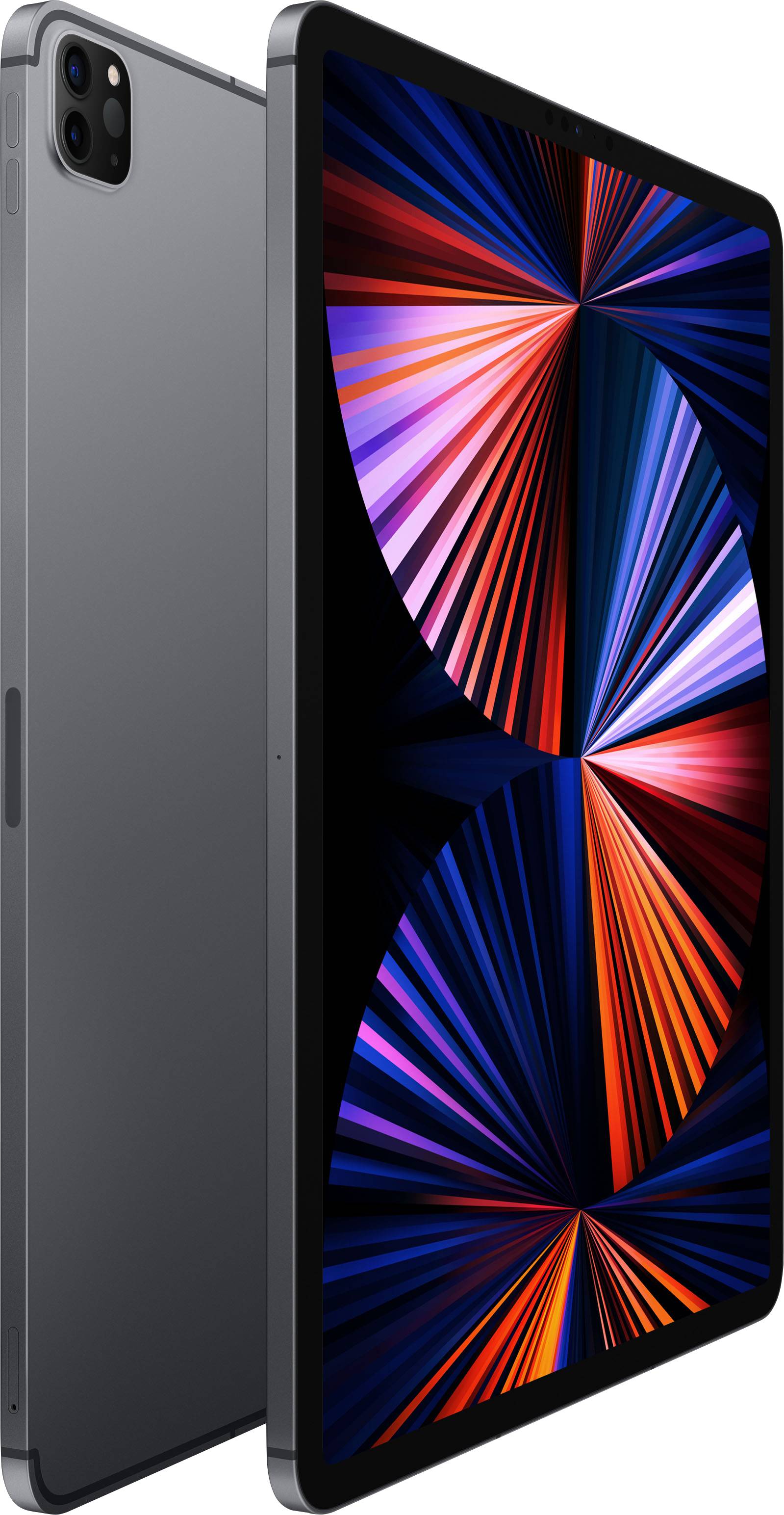 Apple iPad Pro 12.9 (5th Gen, 2021) WiFi + Cellular 256 GB Spaceship grey 32.8 cm (12.9 inch) 2732 x 2048 Pixel-2