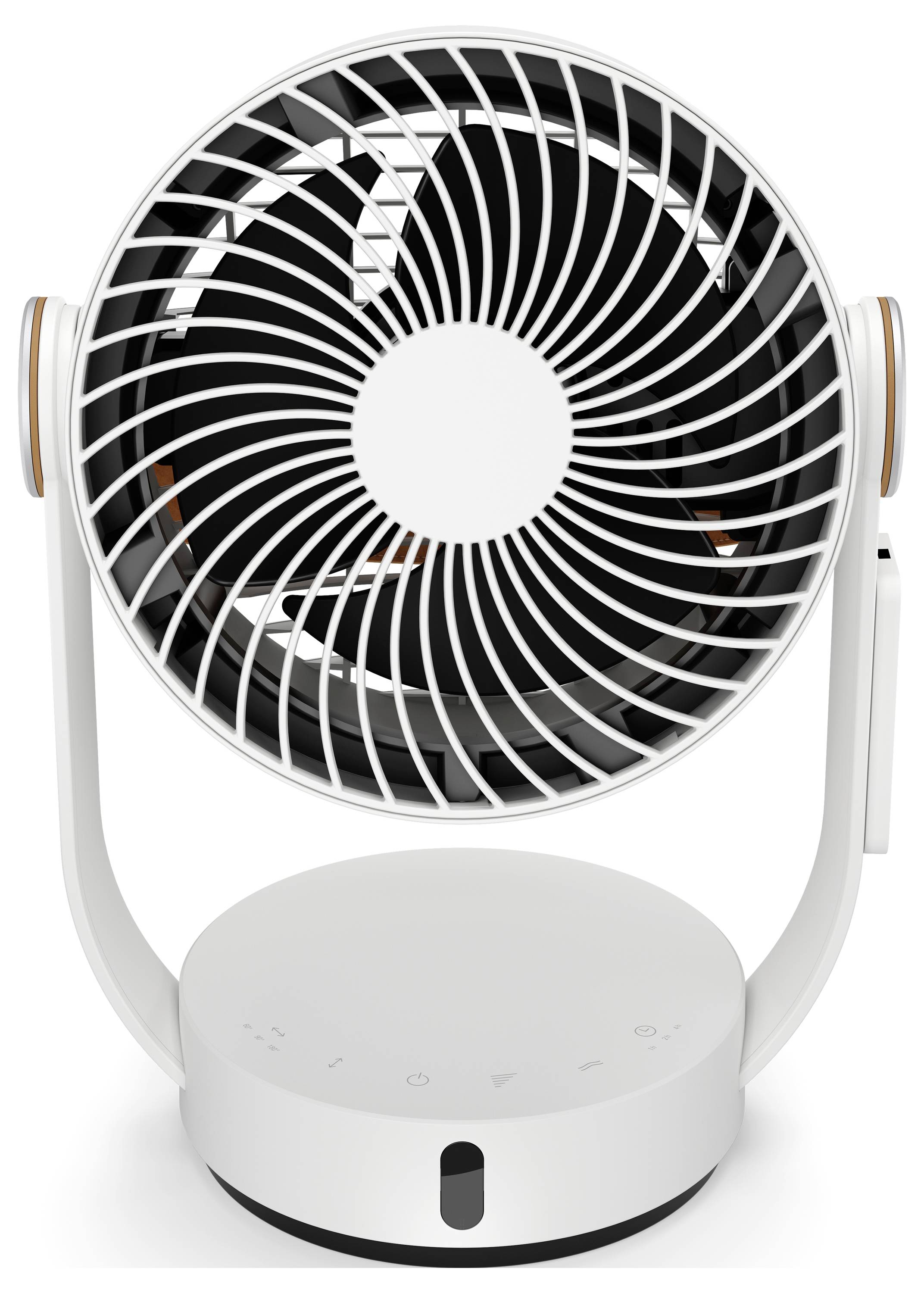 Stadler Form Leo 3D air circulator 18 W (L x W x H) 205 x 240 x 330 mm White Swivelling, Timer-3