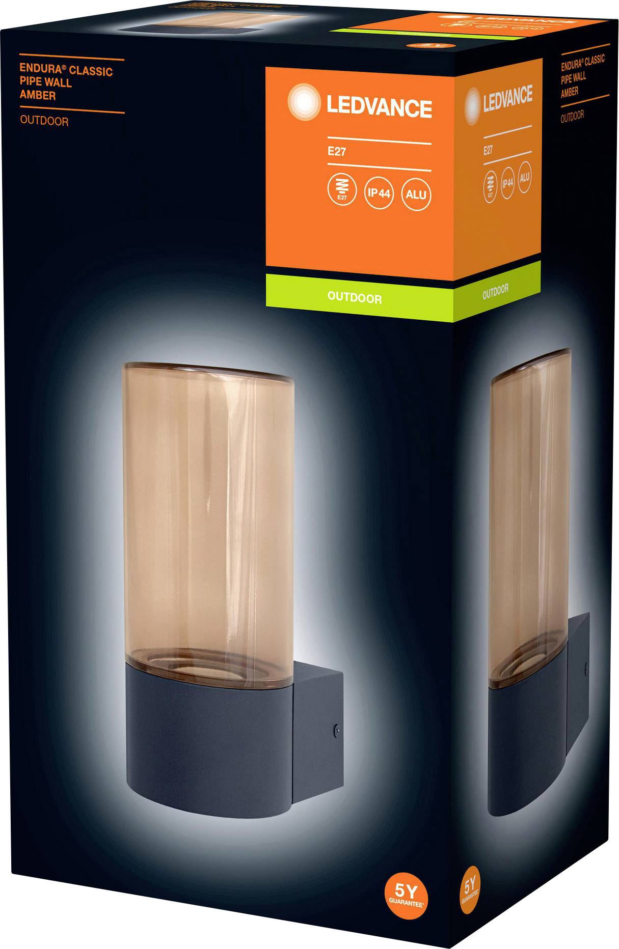 LEDVANCE Endurac Classic Pipe 4058075554214 Outdoor wall light LED (monochrome) E-27 Dark grey-2