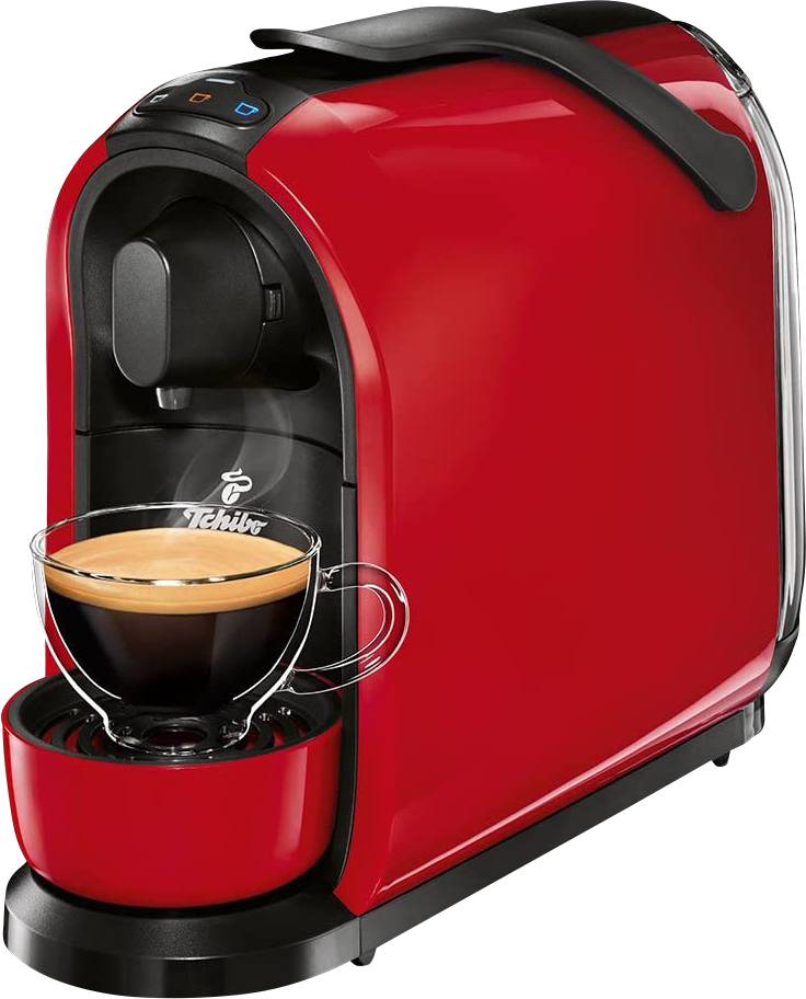 Tchibo Cafissimo Pure red 4006083265318 Capsule coffee machine Red