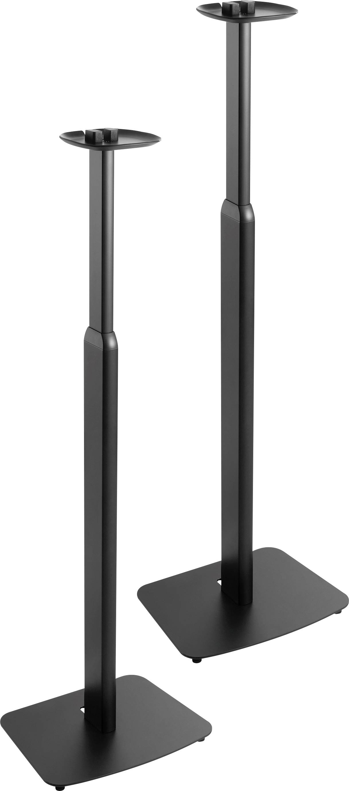 My Wall HS 11 L Speaker stand Floor stand, Rigid, Stand, Retractable Max. distance to floor/ceiling: 1270 mm Black 1 pc(s)