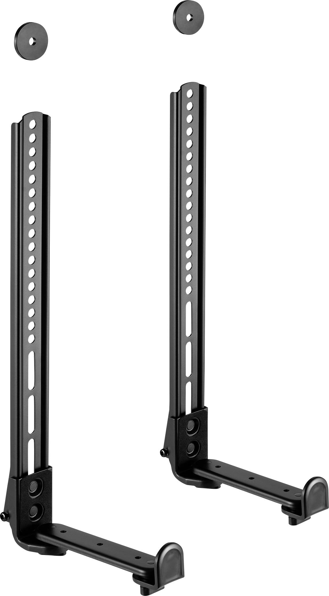 My Wall HZ 19 L Soundbar mounting brackets Swivelling Black 2 pc(s)