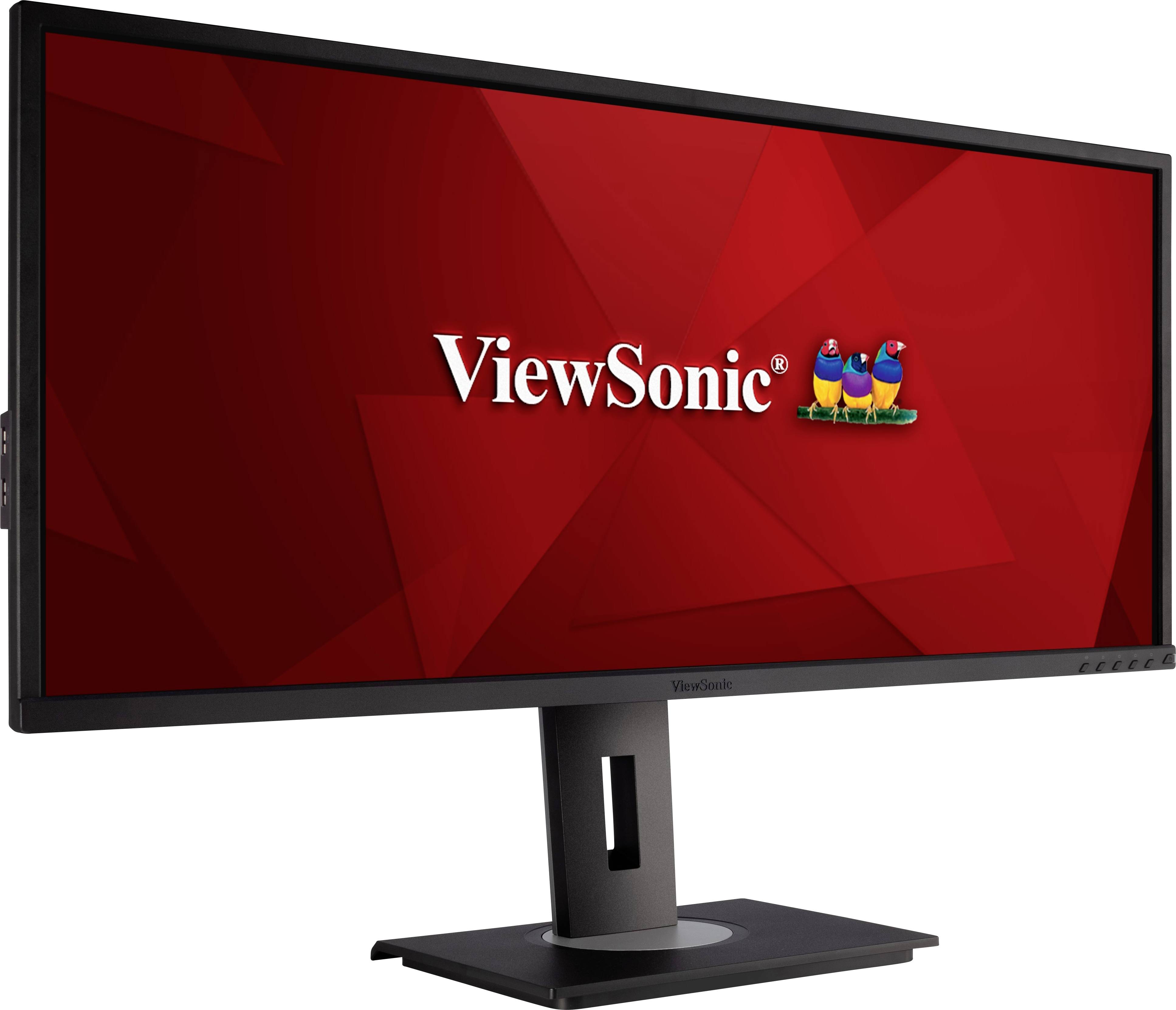 Viewsonic VG3456 LED EEC G (A - G) 86.4 cm (34 inch) 3440 x 1440 p 21:9 5 ms DisplayPort, HDMI™, Gigabit LAN (1 Gbps) , -17