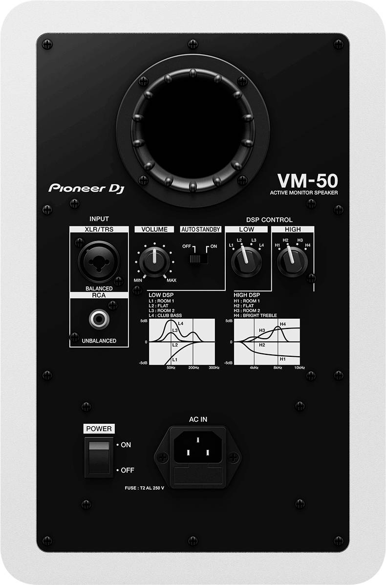 Pioneer DJ VM-50-W Active monitor 12.7 cm 5 inch 30 W 1 pc(s)-2