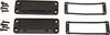 Hammond Electronics Endplatte Aluminium Black (L x W x H) 16 x 87 x 31 mm 1 pc(s)