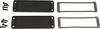 Hammond Electronics Endplatte Aluminium Black (L x W x H) 6 x 107 x 35 mm 2 pc(s)