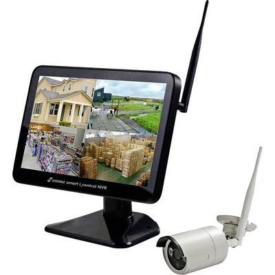 Stabo Smart_I control NVR 51097 RF-CCTV camera set 8-channel 1920 x 1080 p 2.4 GHz-0