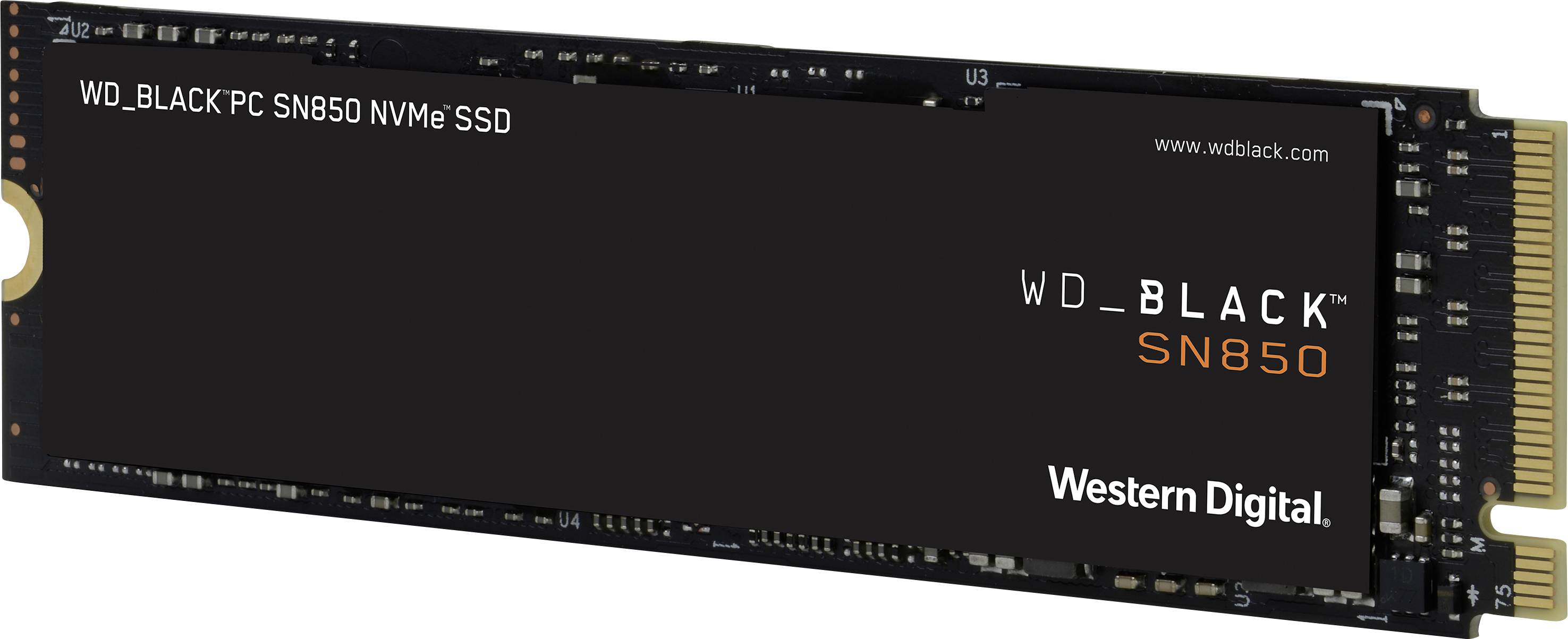 WD Black™ SN850 2 TB NVMe/PCIe M.2 internal SSD M.2 NVMe PCIe 4.0 