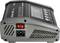 A multifunctional charger with LCD display, power switch, and AC input socket 100-240V.