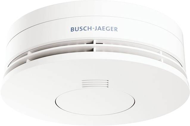 Busch-Jaeger ProfessionalLINE Smoke detector battery-powered (Ø x H) 120 mm x 48 mm