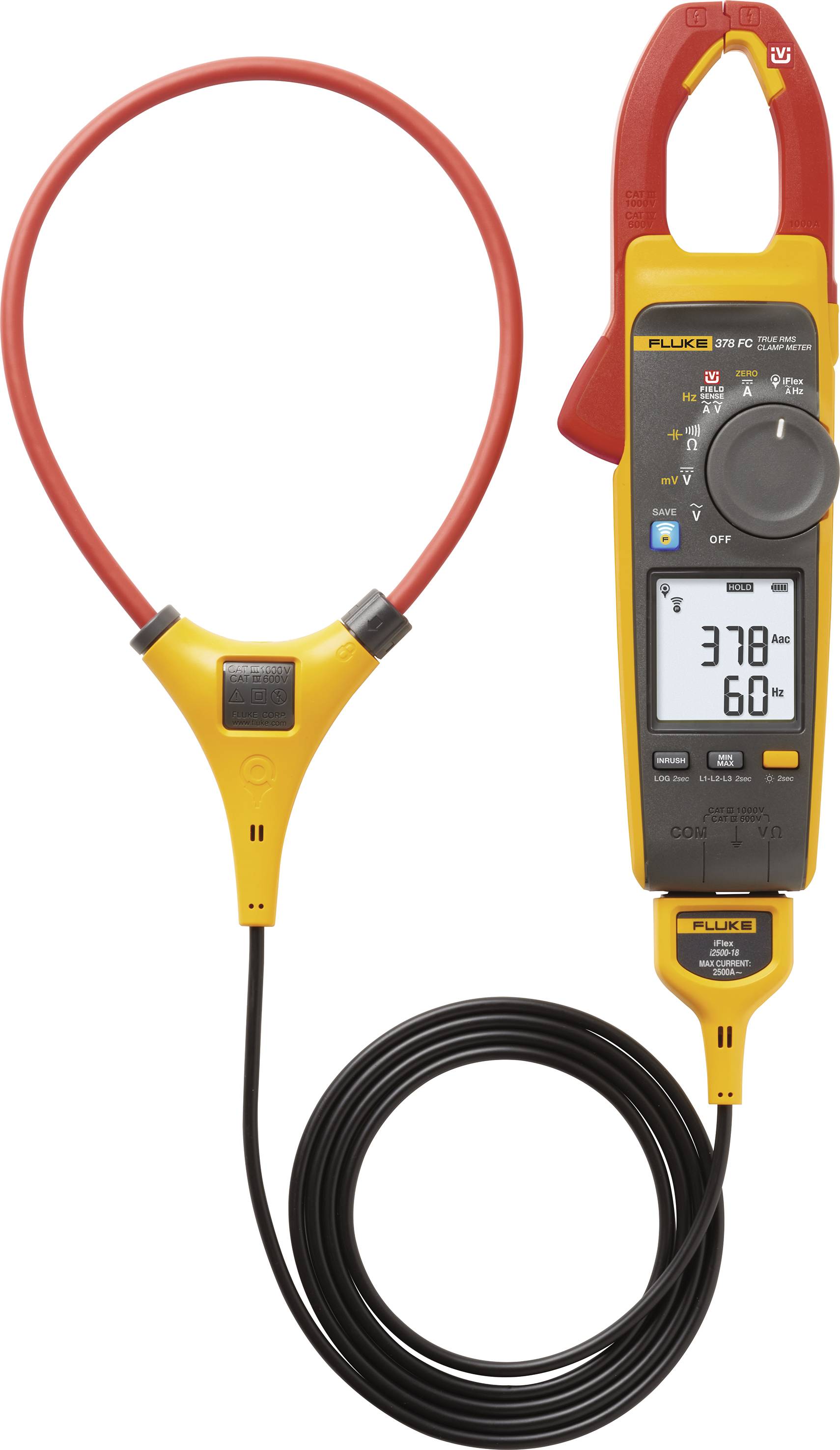 Fluke 378 FC/E Clamp meter | Conrad.com