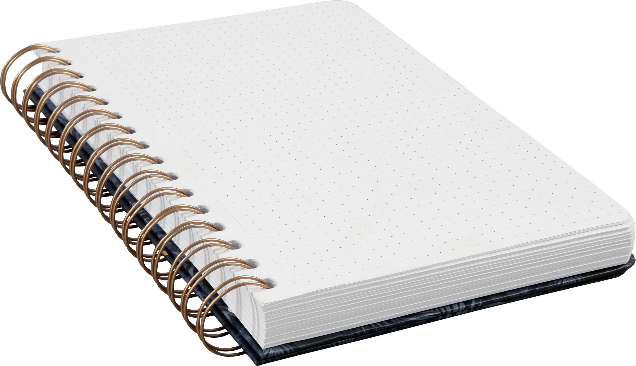 Sigel Jolie® botanical inspirations JN605 Spiral-bound notepad Dotted White, Black, Brown No. of sheets: 100 A5-8