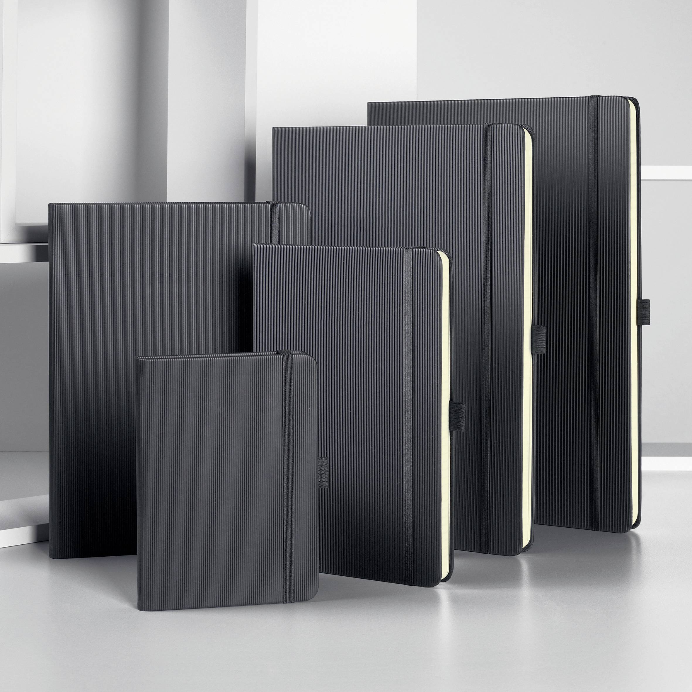 Sigel CONCEPTUM® CO118 Notebook Ruled Black No. of sheets: 194 18 x 24 cm-2