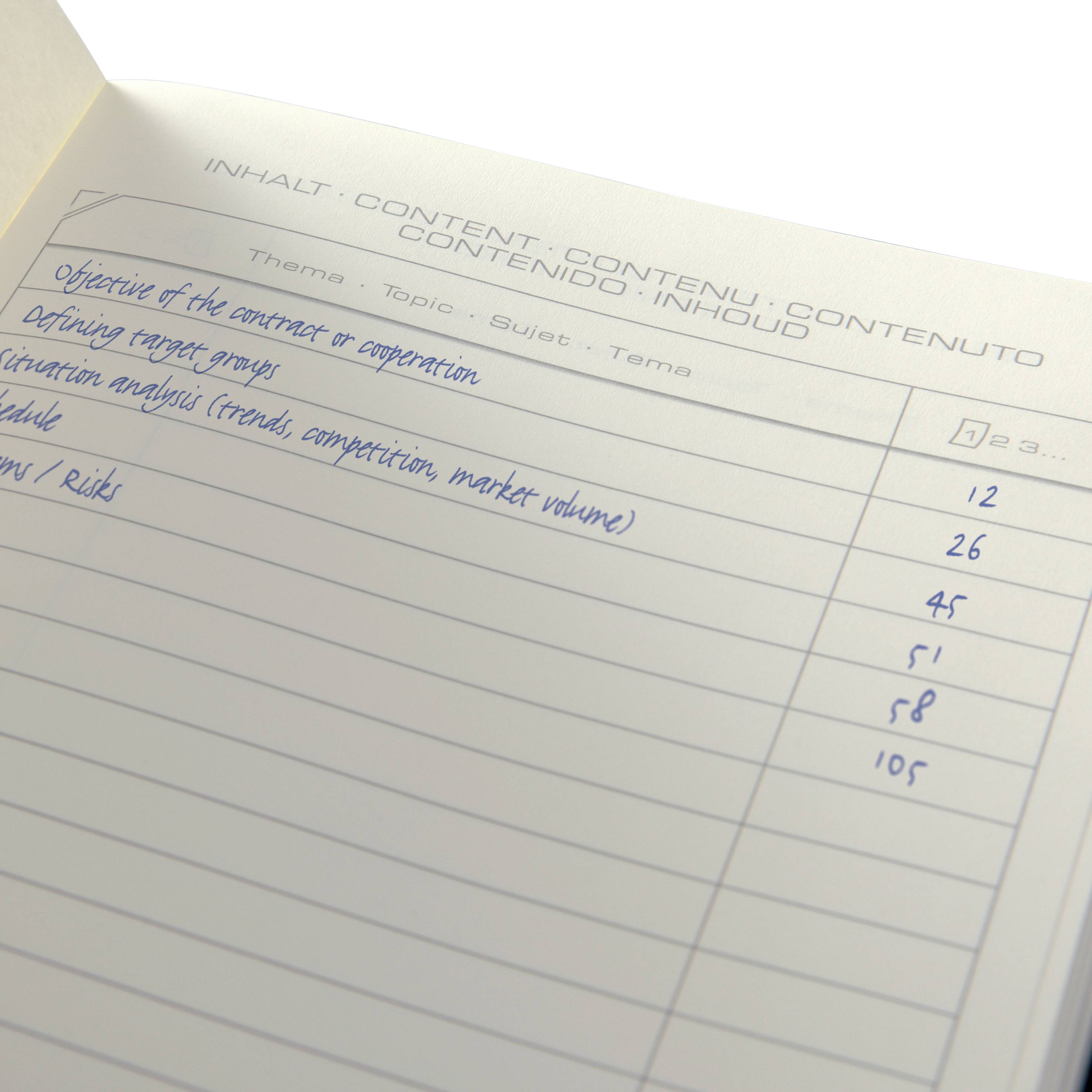 Sigel CONCEPTUM® CO118 Notebook Ruled Black No. of sheets: 194 18 x 24 cm-17