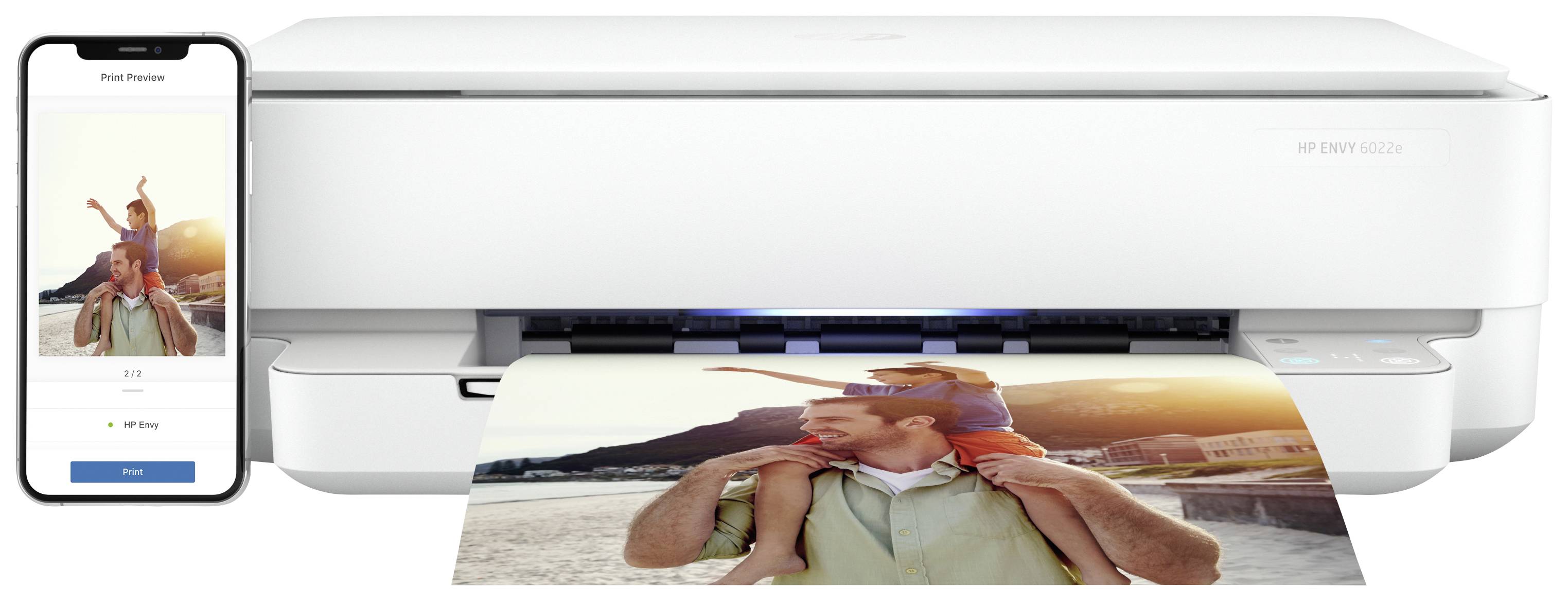 HP ENVY 6022e AllinOne HP+ Inkjet multifunction printer A4 Printer